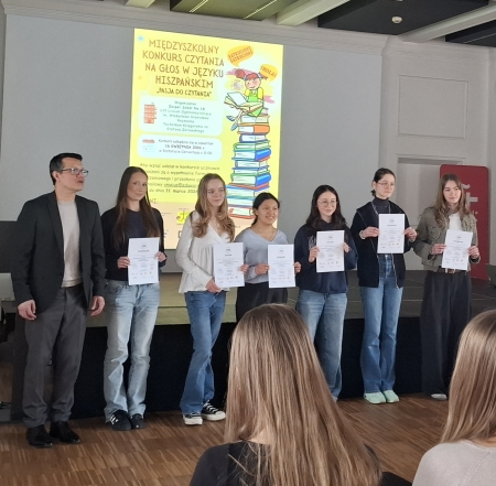 Międzyszkolny Konkurs Czytania po Hiszpańsku 