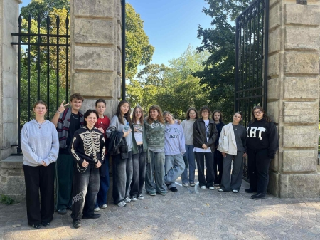 Lekcja w Parku Krasickich